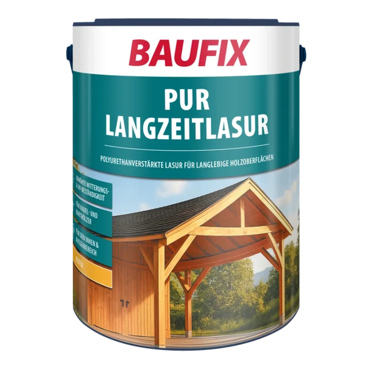 PUR Langzeitlasur kastanie