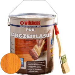 PUR Langzeitlasur 5 Liter inkl. Pinsel