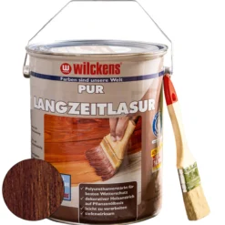 PUR Langzeitlasur 5 Liter inkl. Pinsel
