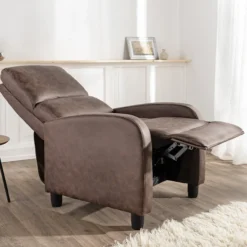 Push-Back-Relaxsessel, ca. 73 x 88 x 100 cm - Braun