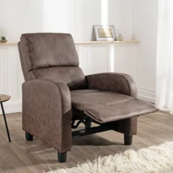 Push-Back-Relaxsessel, ca. 73 x 88 x 100 cm - Braun