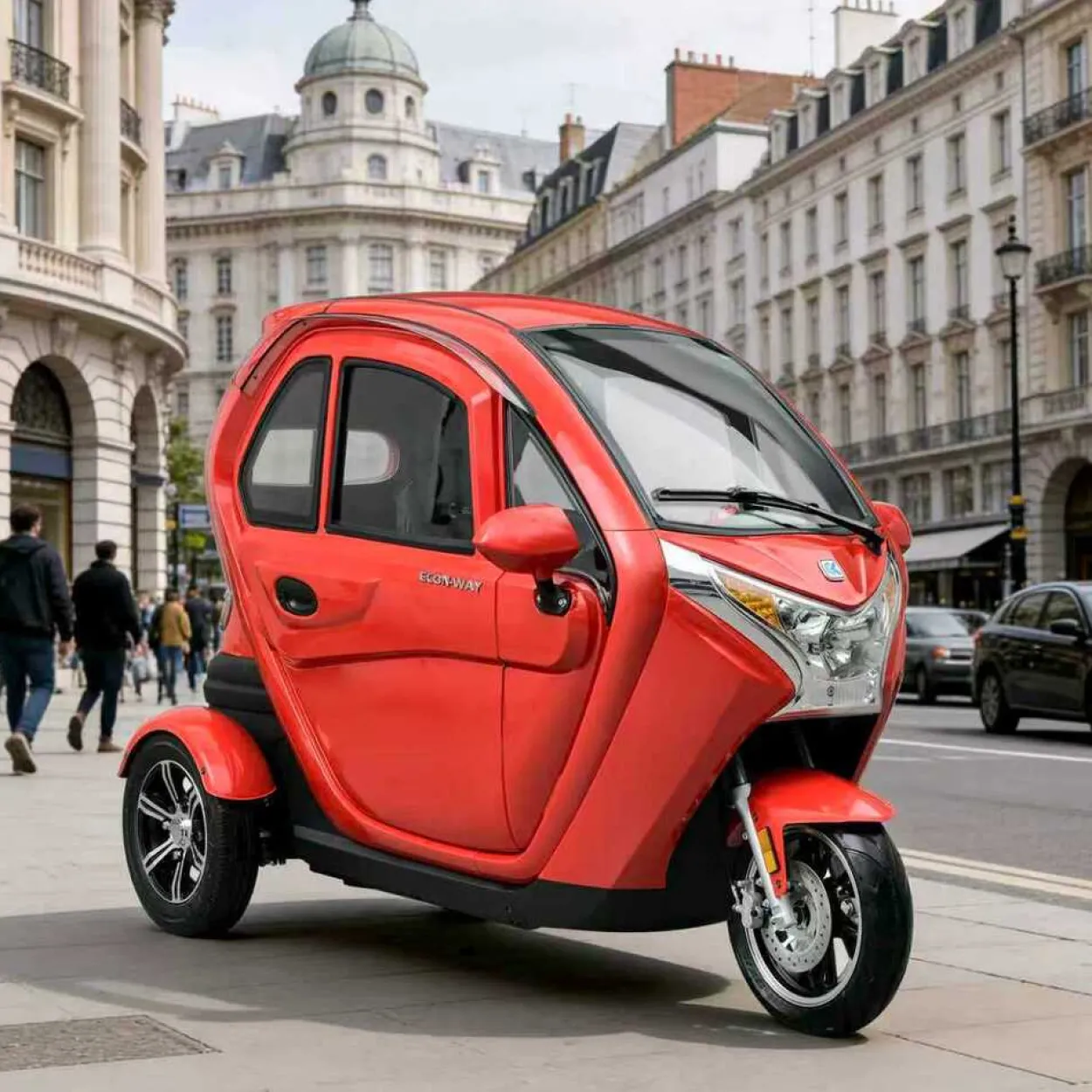 3 Rad Kabinenroller 25 km/h oder 45 km/h 2000W