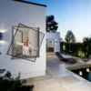Rahmen Fenster Flexi Fit 100x120 Anthrazit