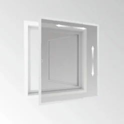 Rahmen Fenster Flexi Fit 100x120 Weiß