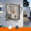 Rahmen Fenster Flexi Fit 130x150 Weiß