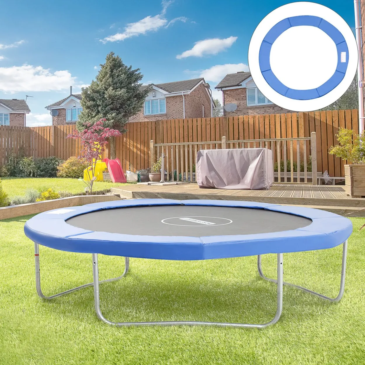 Randabdeckung für Trampolin Randschutz Abdeckung Ersatz