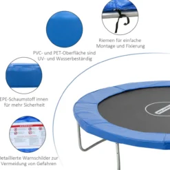 Randabdeckung für Trampolin Randschutz Abdeckung Ersatz