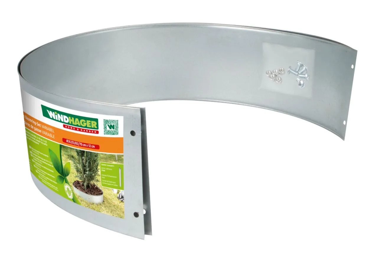 Rasenkanten Baumring-Set variabel