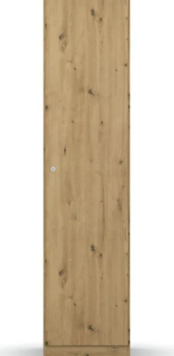 rauch Allrounder Garderobe, Mehrzweckschrank, abschließbar Farbe Weiß/Eiche Artisan Breite 47 cm