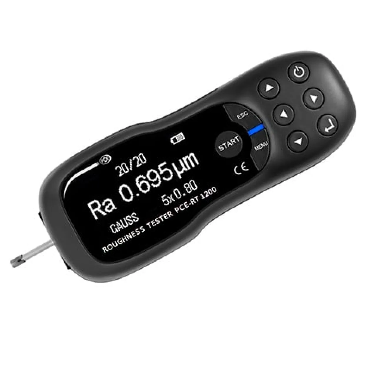 Rauhigkeitsmessgerät mit Bluetooth-Funktion PCE-RT 1200BT