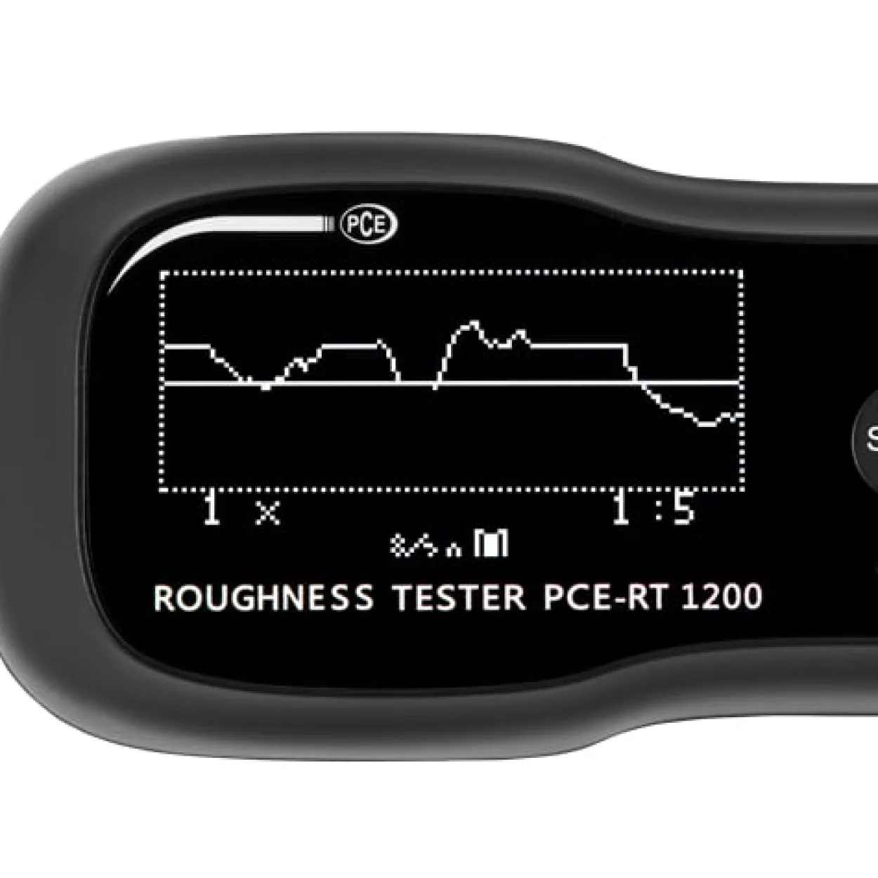 Rauhigkeitsmessgerät mit Bluetooth-Funktion PCE-RT 1200BT