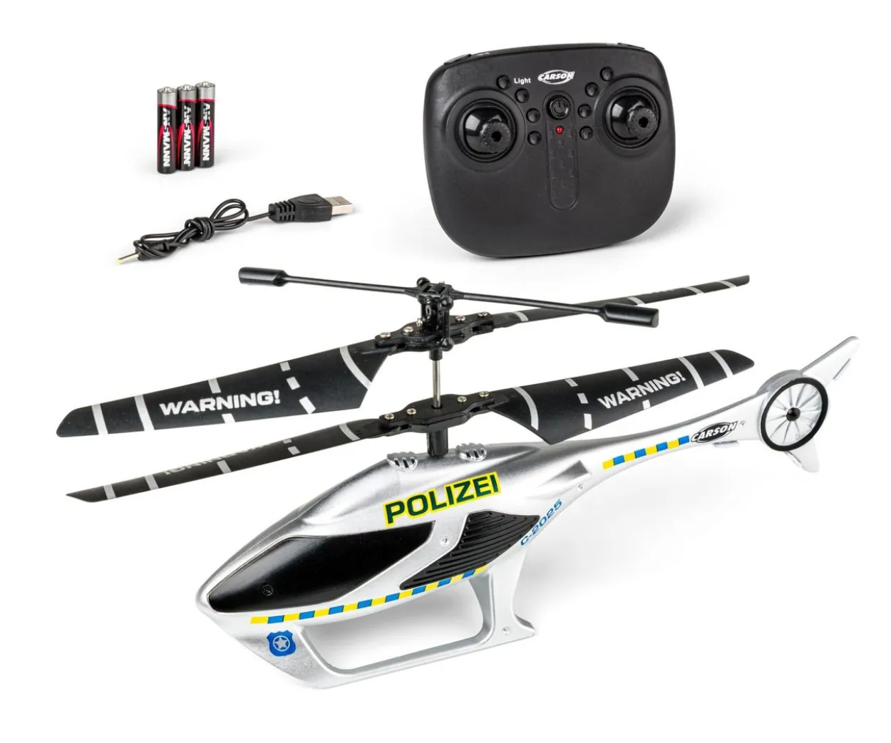 RC Helikopter Cyber Copter Polizei 2.4GHz
