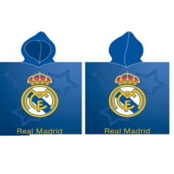 Real Madrid Kinderponcho – Mikrofaser 55x110 cm