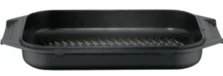 Rechteckbräter mit Grilldeckel 42x26cm "Karree"