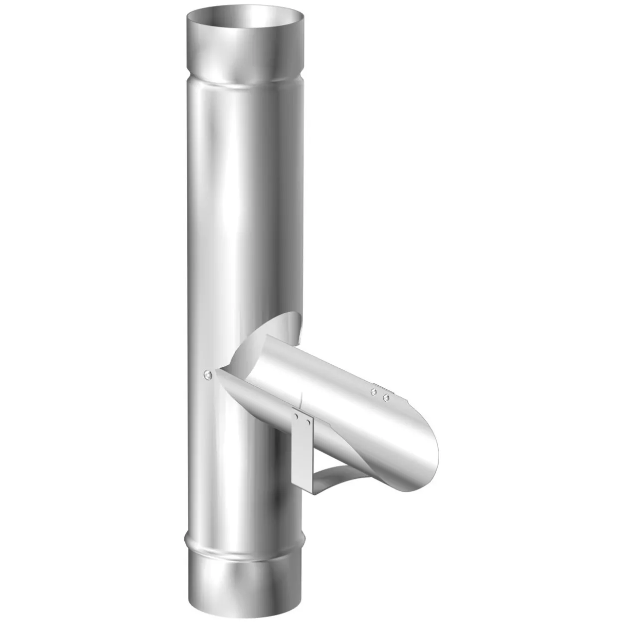 Regenwasserklappe ohne Sieb Alu DN 87
