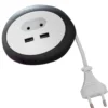 Reiseadapter - Schwarz