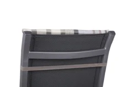 Relaxauflage Karo braun-beige