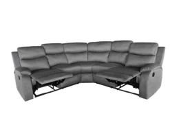 Relax-Ecksofa, ca. 227 x 227 x 96 cm - Grau