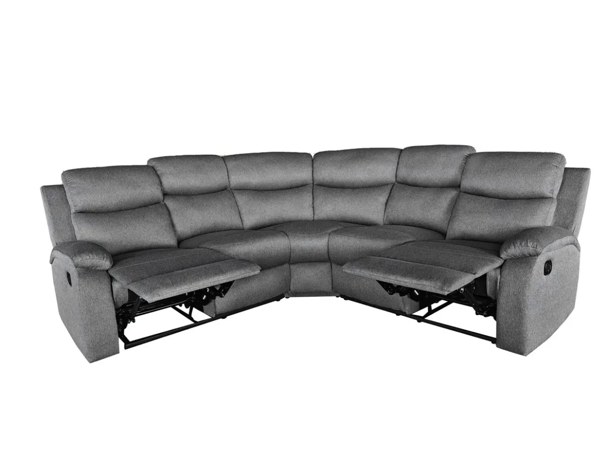 Relax-Ecksofa, ca. 227 x 227 x 96 cm - Grau