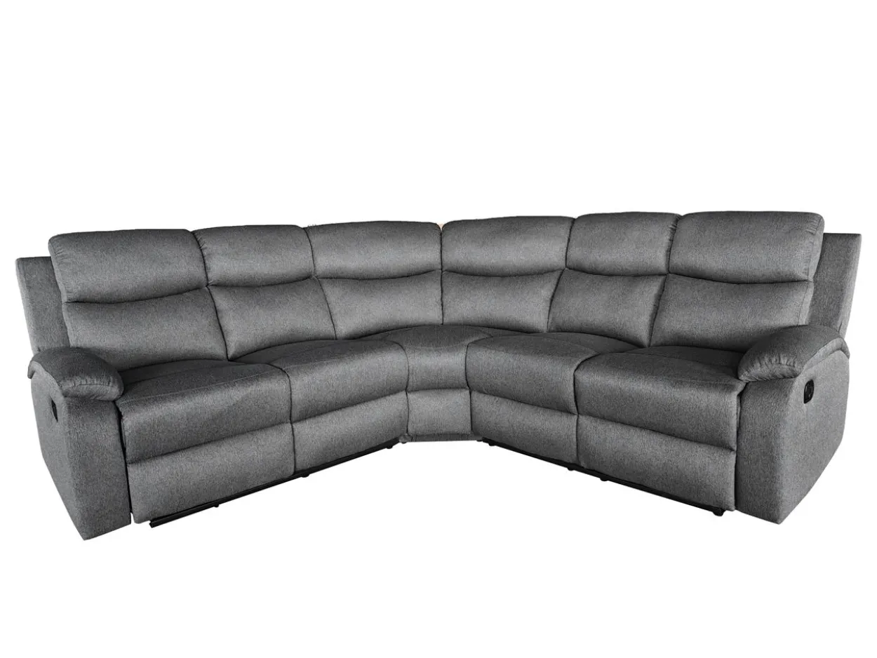 Relax-Ecksofa, ca. 227 x 227 x 96 cm - Grau