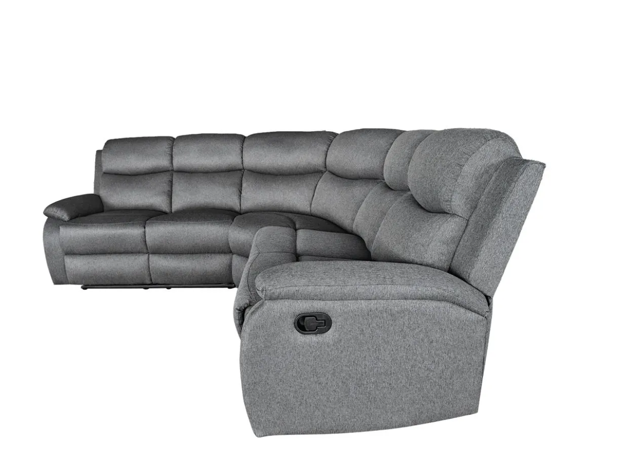 Relax-Ecksofa, ca. 227 x 227 x 96 cm - Grau