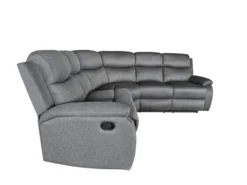 Relax-Ecksofa, ca. 227 x 227 x 96 cm - Grau