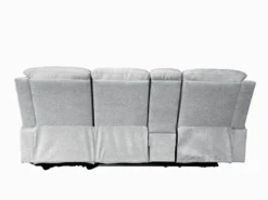 Relax-Ecksofa mit Funktionssesseln, ca. 237 x 179x 108 cm - Hellgrau