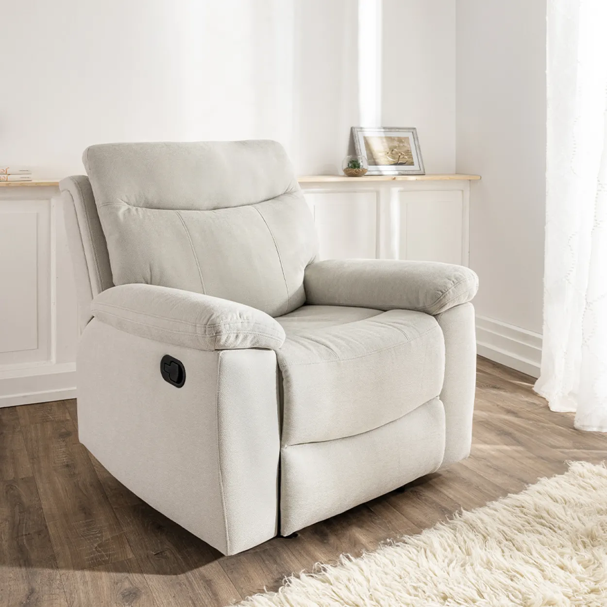 Relaxsessel, ca. 94 x 95 x 102 cm - Beige