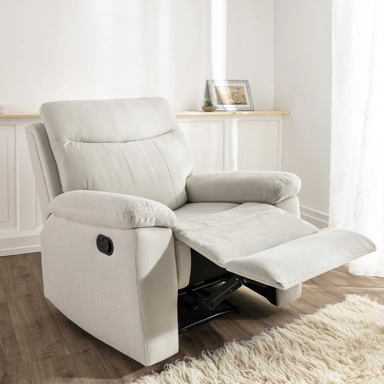 Relaxsessel, ca. 94 x 95 x 102 cm - Beige