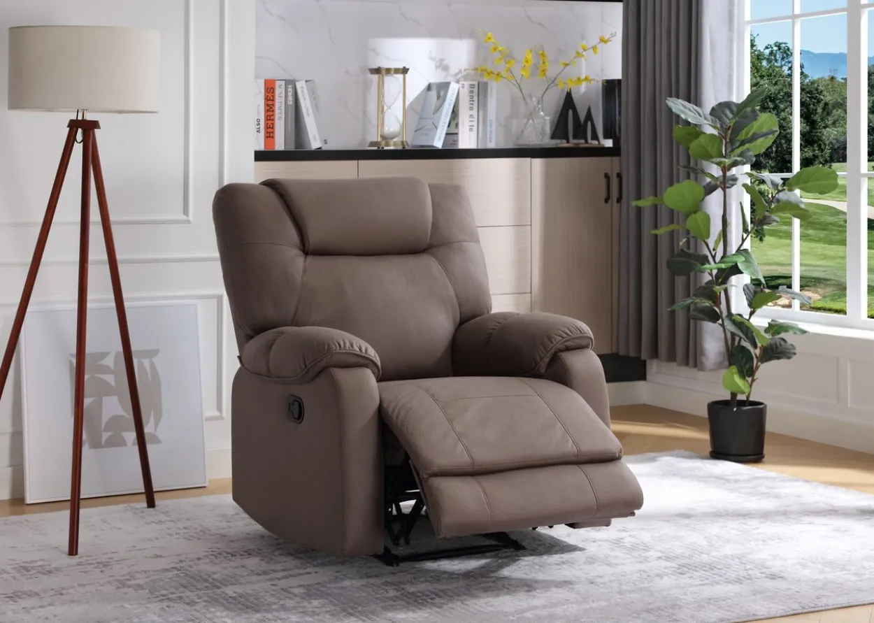 Relaxsessel, ca. 94 x 103 x 101 cm - Braun