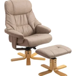 Relaxsessel mit Hocker, Fernsehsessel, Polstersessel mit Liegefunktion