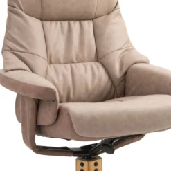 Relaxsessel mit Hocker, Fernsehsessel, Polstersessel mit Liegefunktion