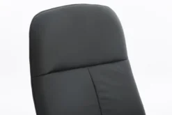 Relaxsessel mit Hocker HWP58-SCH schwarz