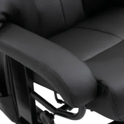 Relaxsessel mit Liegefunktion Massagesessel inkl. Hocker Fernsehsessel