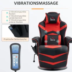 Relaxsessel mit Massagefunktion Ergonomischer TV-Sessel mit Becherhalter