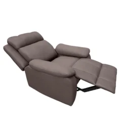 Relaxsessel mit verstellbarer Rückenlehne, ca. 91 x 94 x 100 cm - Braun