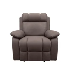 Relaxsessel mit verstellbarer Rückenlehne, ca. 91 x 94 x 100 cm - Braun