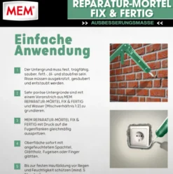 Reparatur-Mörtel Fix & Fertig 300ml