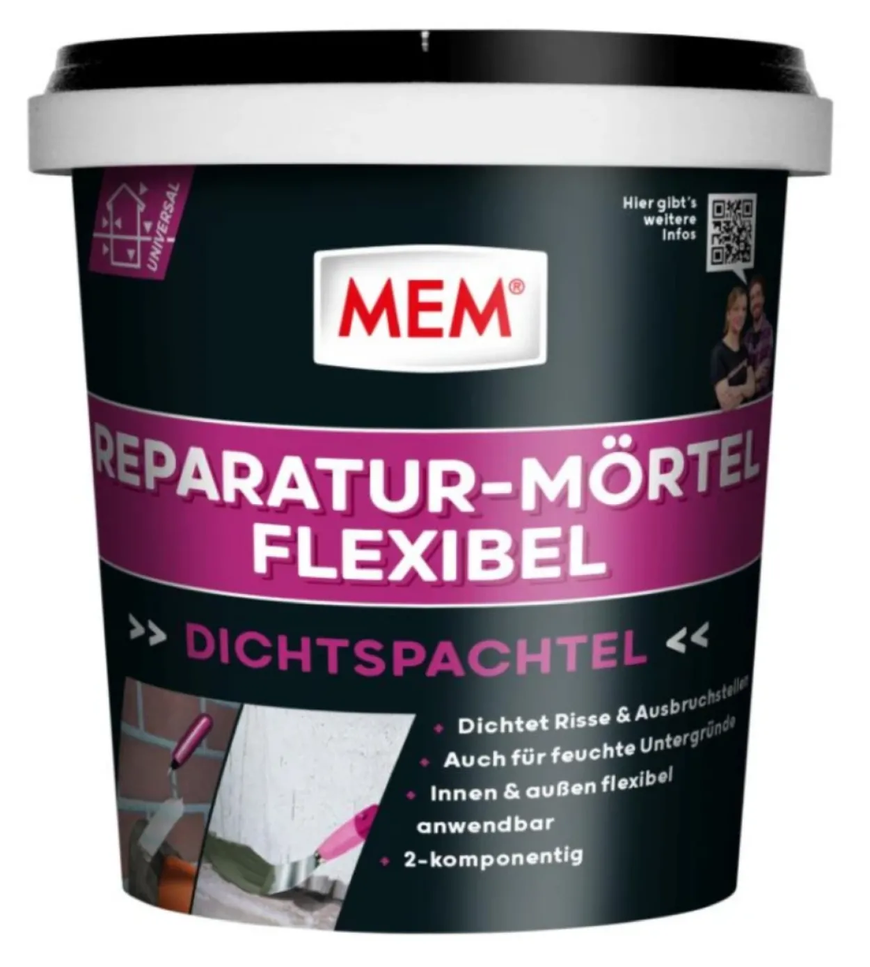 Reparatur-Mörtel Flexibel 1kg
