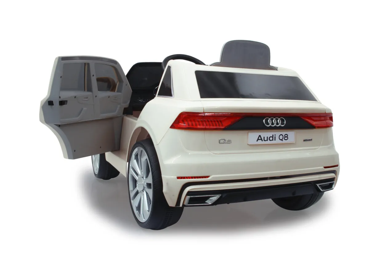 Ride-on Audi Q8 weiß 12V