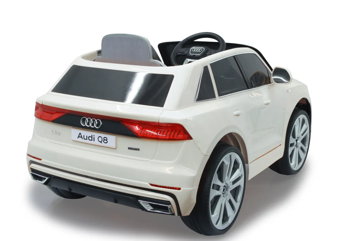 Ride-on Audi Q8 weiß 12V