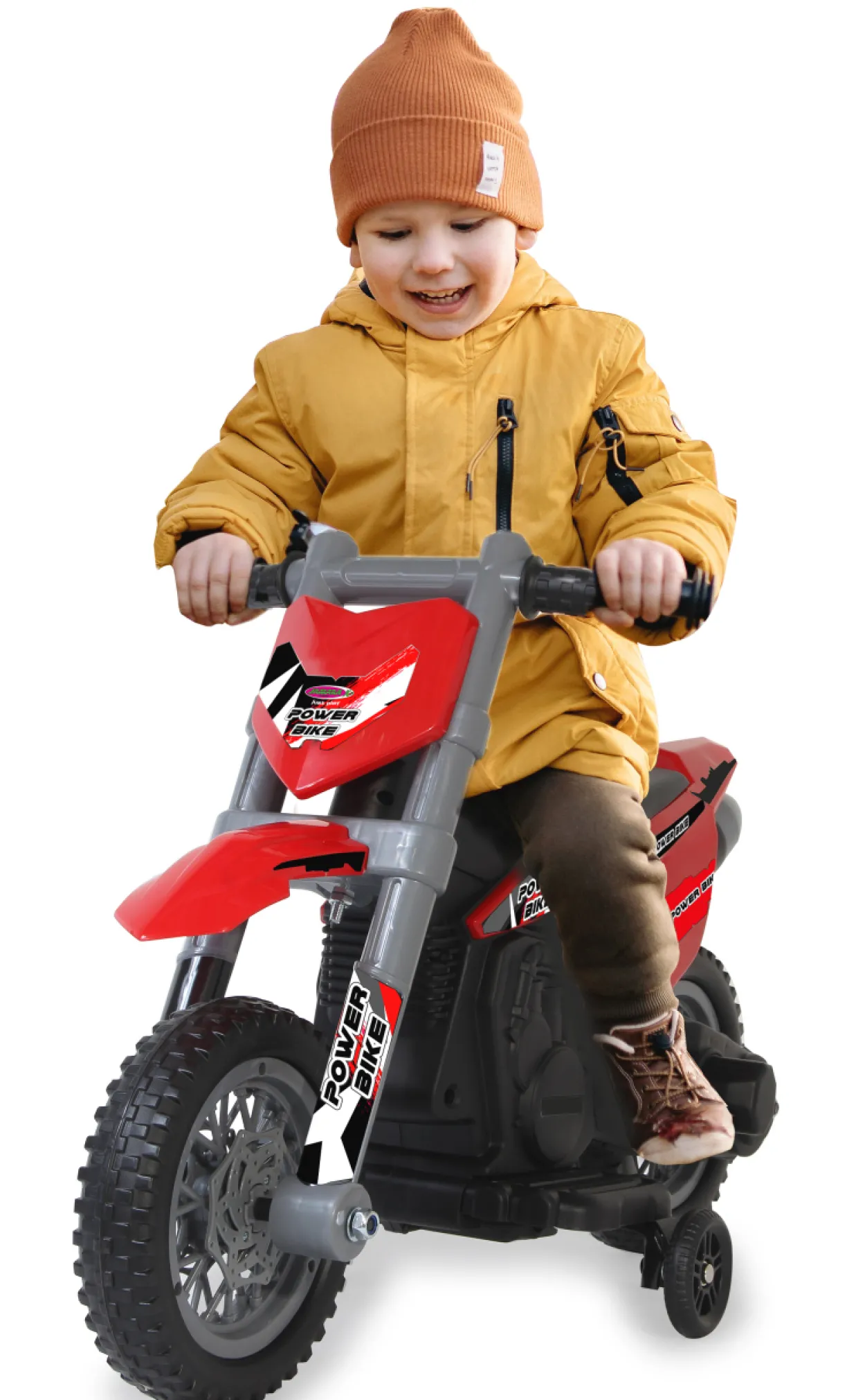 Ride-on Motorrad Power Bike rot 6V