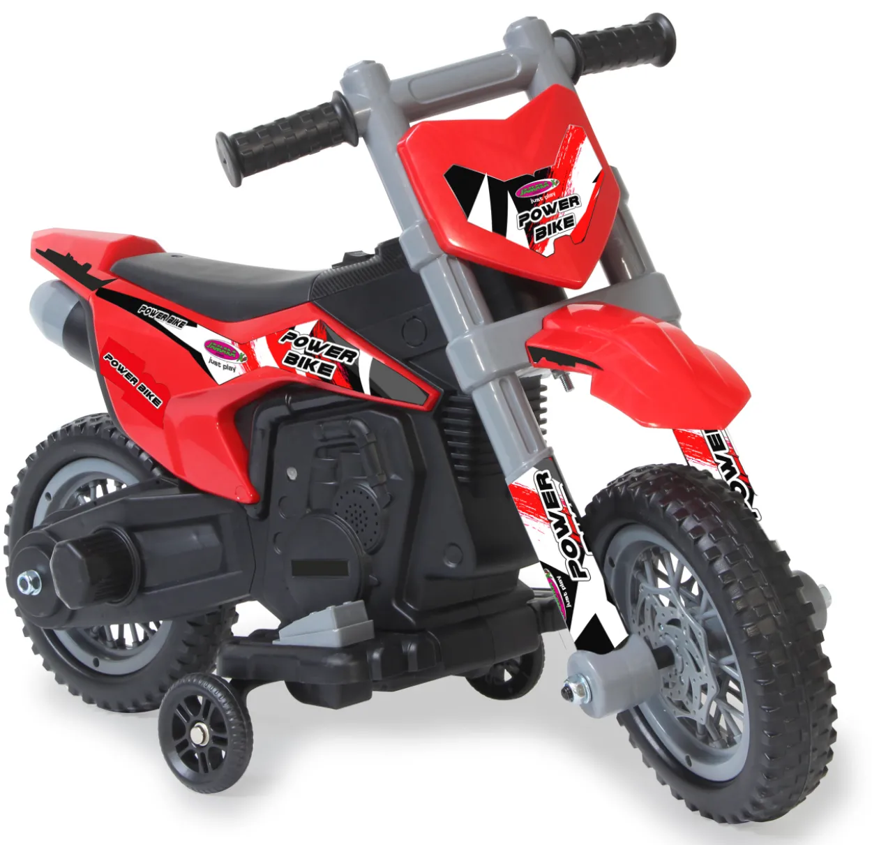 Ride-on Motorrad Power Bike rot 6V