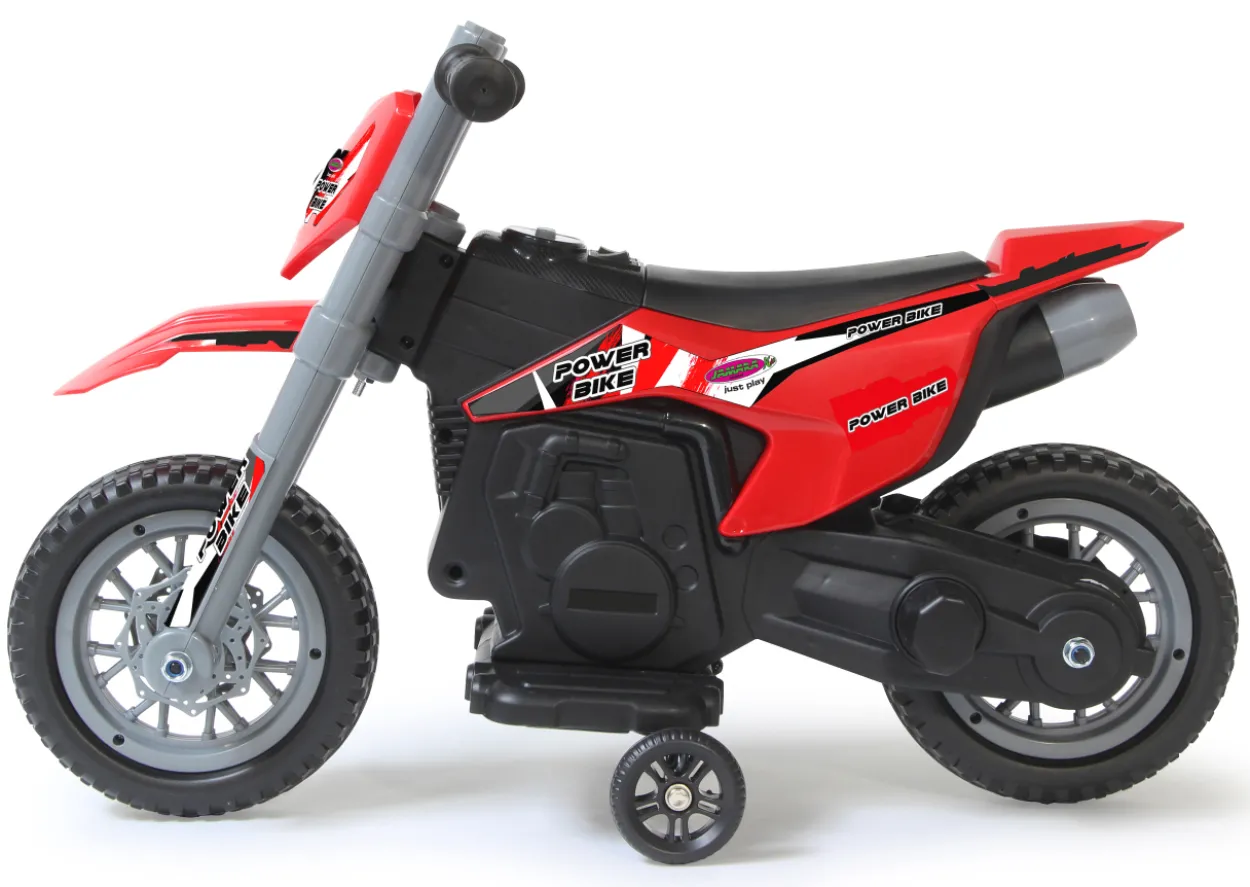 Ride-on Motorrad Power Bike rot 6V