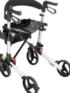 Rollator Comfort, silber- schwarz