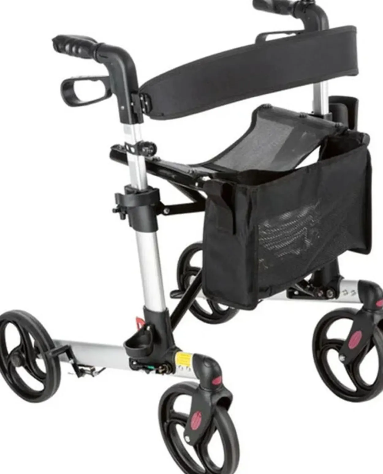 Rollator Comfort, silber- schwarz