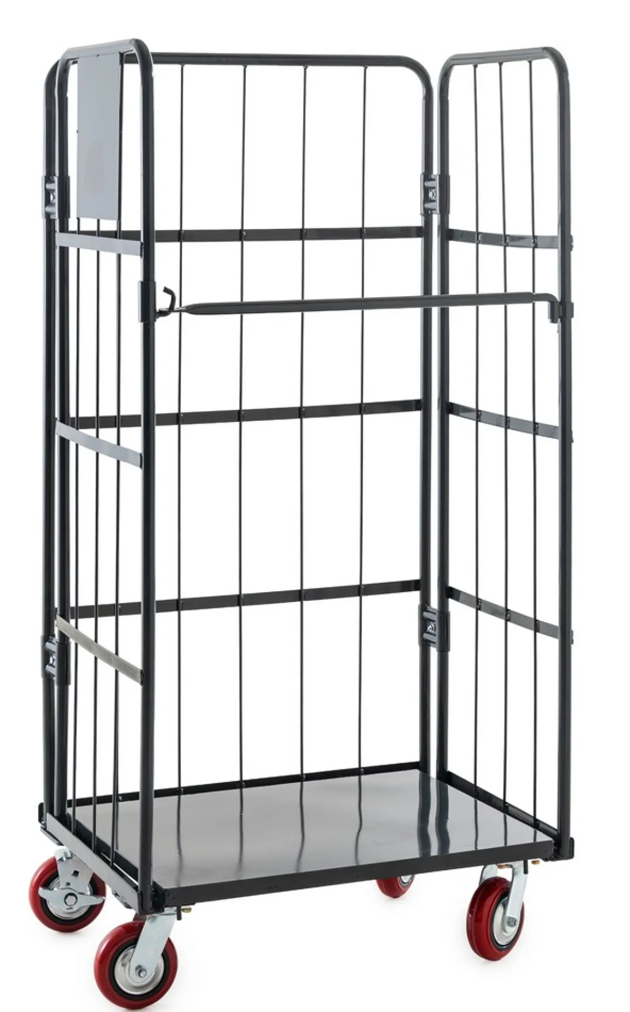Rollbehälter mit 3 Seiten 84x 65x 170 cm 500kg