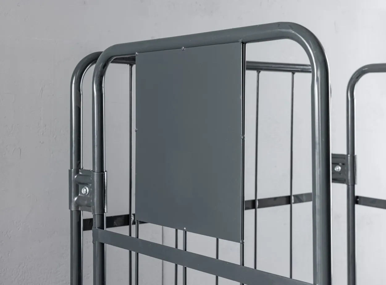 Rollbehälter mit 3 Seiten 84x 65x 170 cm 500kg