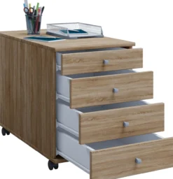 Rollcontainer Lona Maxi Sonoma-Eiche