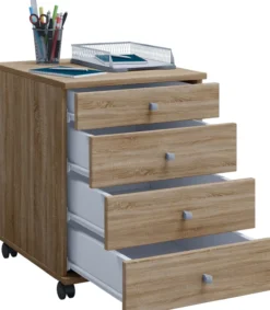 Rollcontainer Lona Mini Sonoma-Eiche